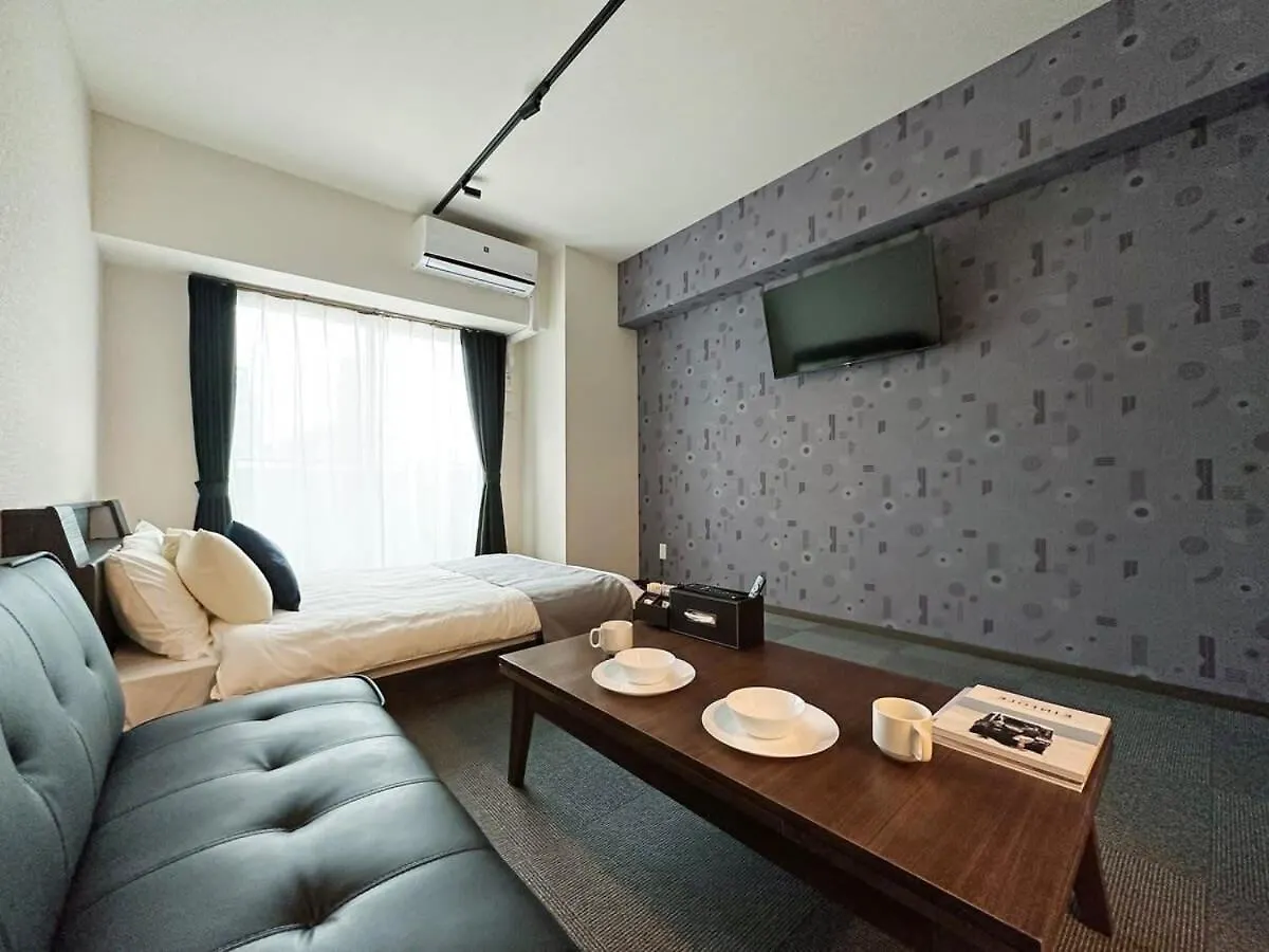 Bhotel Nagomi - Comfy 1 Bedroom In City Center For 3Ppl Hirosima Apartman